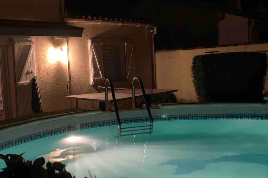 Piscine Cosy, 3 Chambres, 3 Sdb, Havre De Paix A 10 Min Des Plages Mauguio Exterior foto